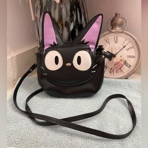 Bioworld Black Cat Crossbody Bag